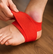 발목 접질렀을때