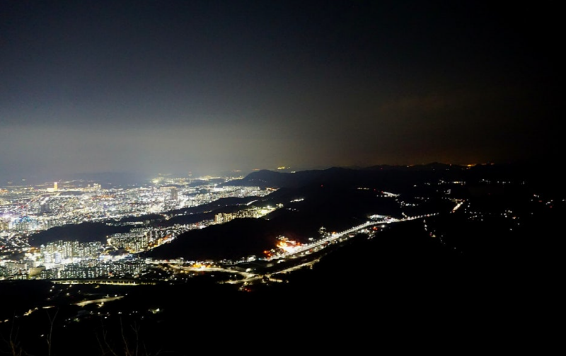 식장산 전망대
