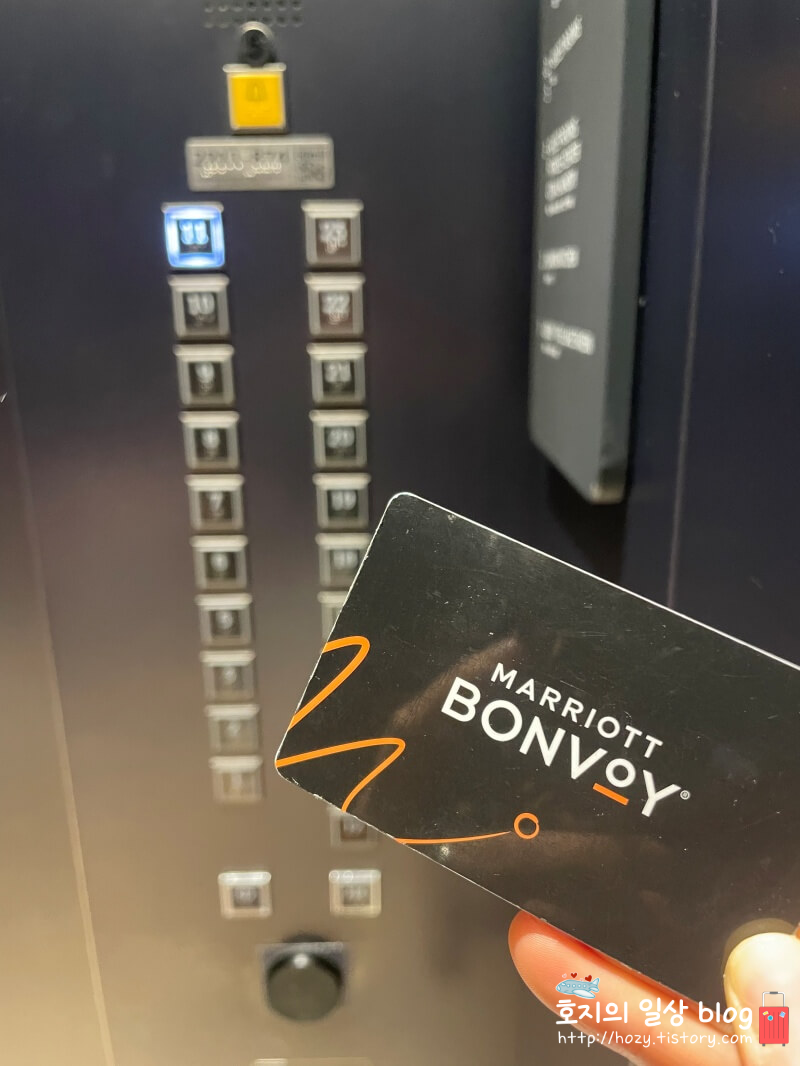 코트야드 메리어트 수원 엘리베이터