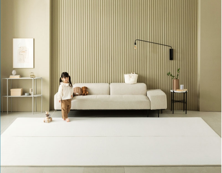 놀이방매트 크림하우스