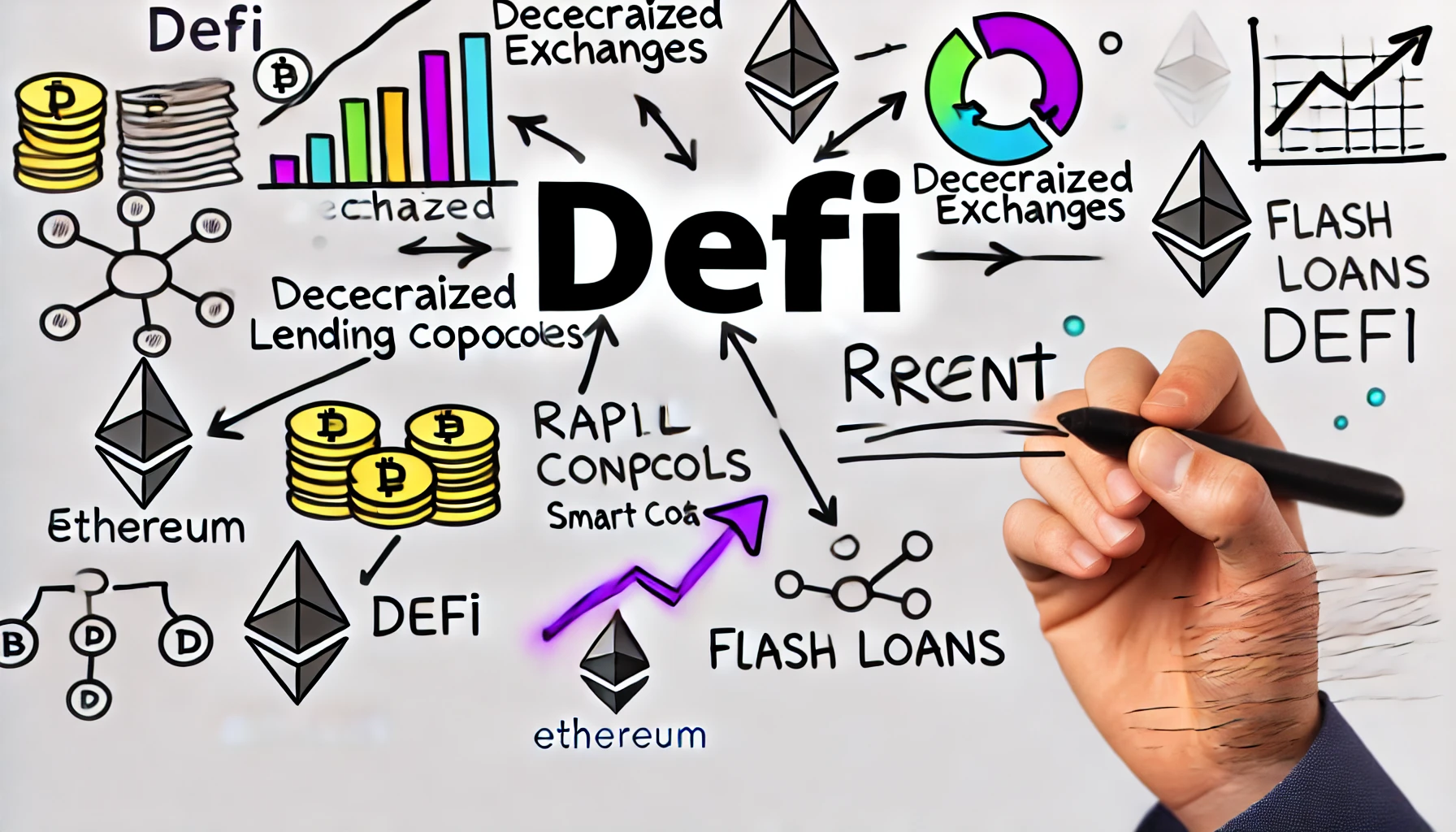 디파이를 상싱하는 이미지