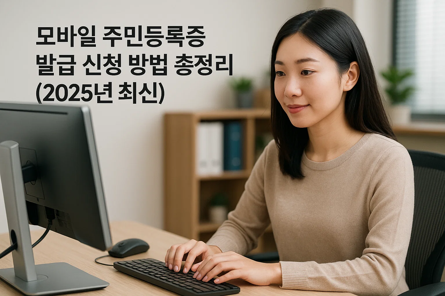 모바일 주민등록증 발급 신청 방법 총정리 (2025년 최신)