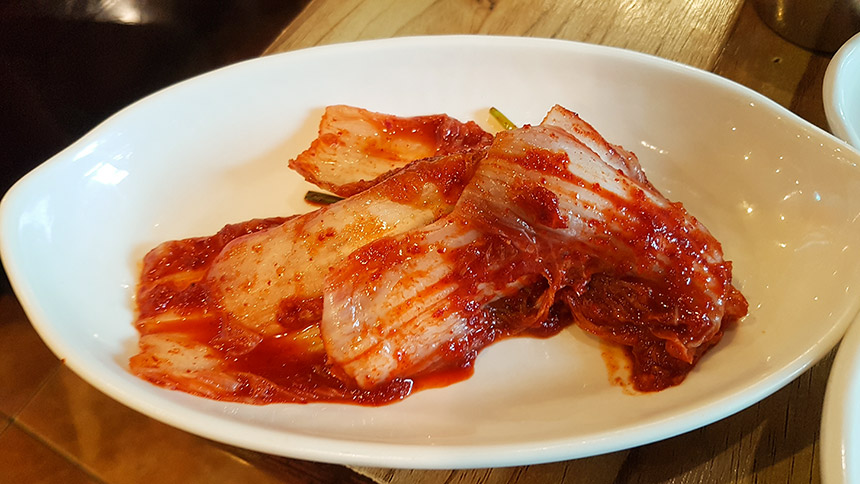 먹보 한우 김치