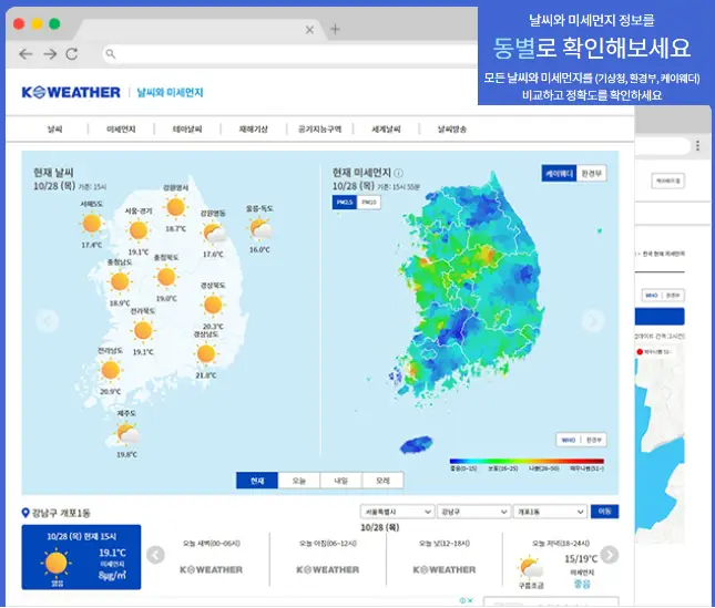 케이웨더 공모주 사업분야