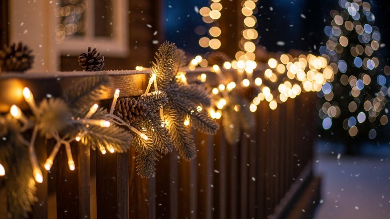 크리스마스 전구 장식