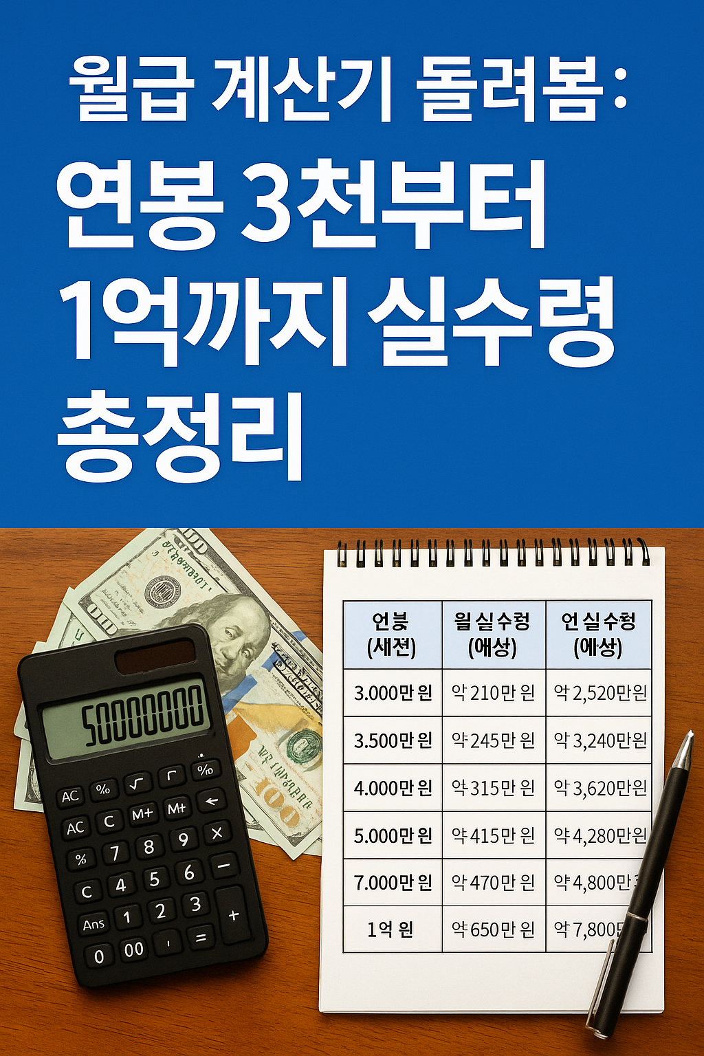 월급 계산기