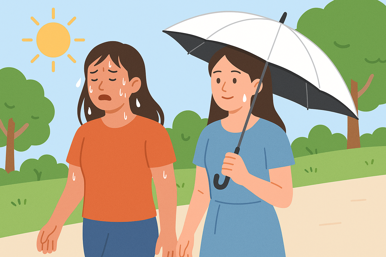 여름 양산 꼭 써야 하는 이유