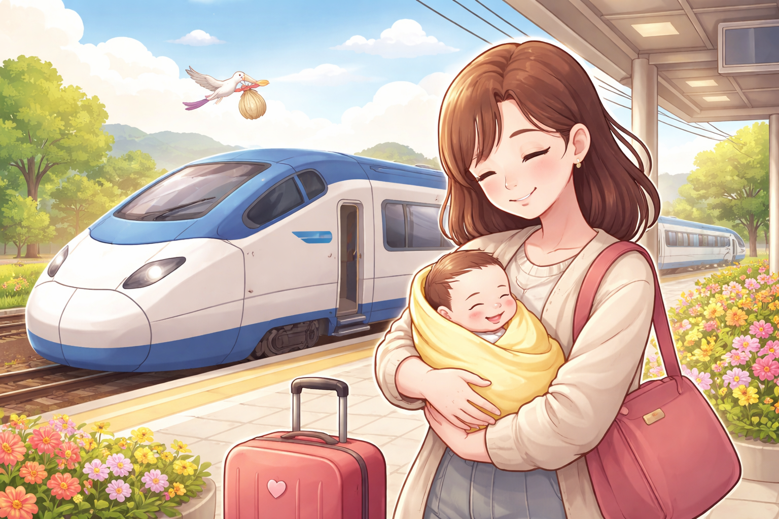 맘편한 코레일 출산 후 신청방법 총정리｜예매 기간&middot;KTX 할인 혜택까지 한눈에 관련 사진