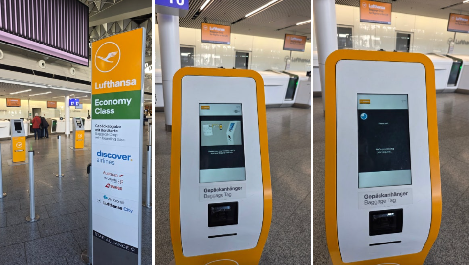 프랑크푸르트 공항→인천 공항 / 수속부터 비행, 그리고 귀국까지.