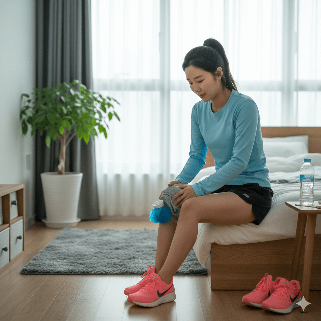 러닝 아이싱 - 사진