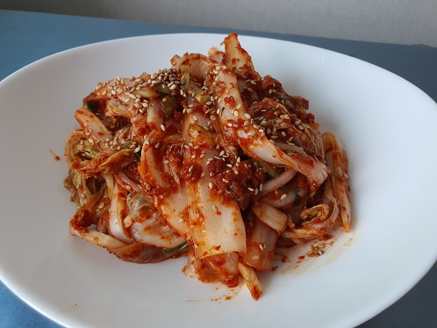 여름배추김치 담그기