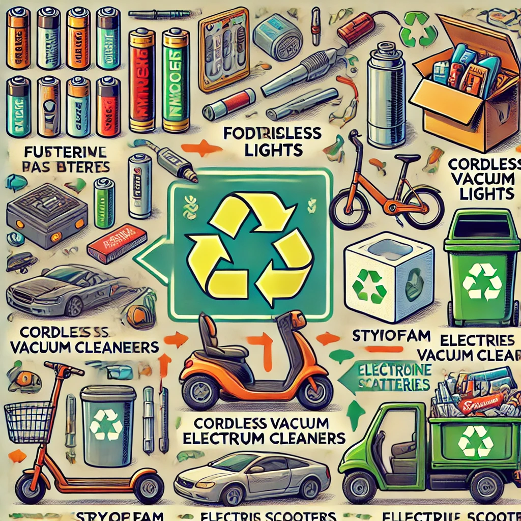 재활용 분리배출을 생활화해 환경을 지키는 이미지