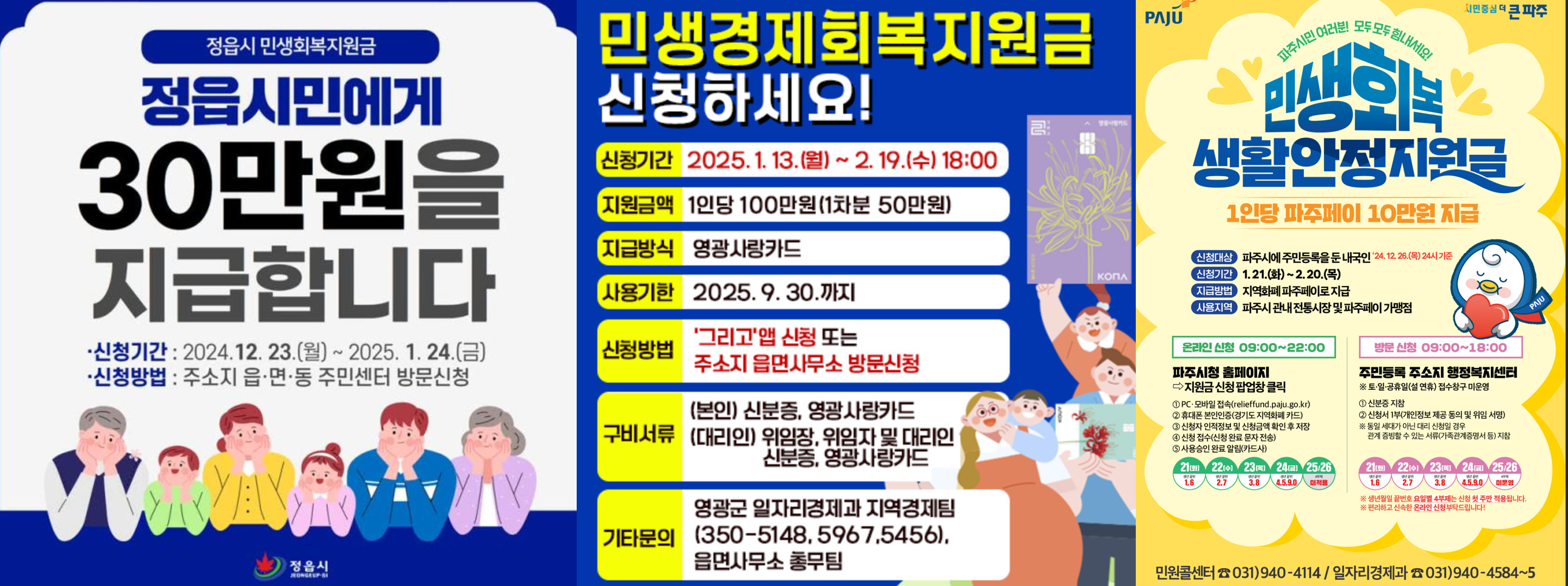 설 민생 지원금 이미지