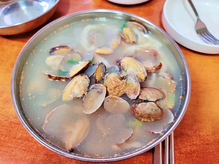 충남 태안 맛집 바지락칼국수