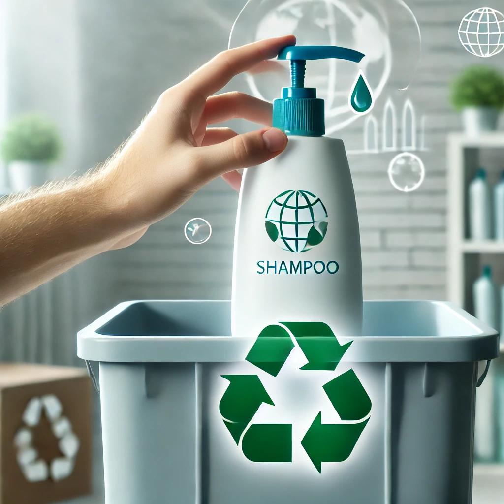 샴푸통 재활용