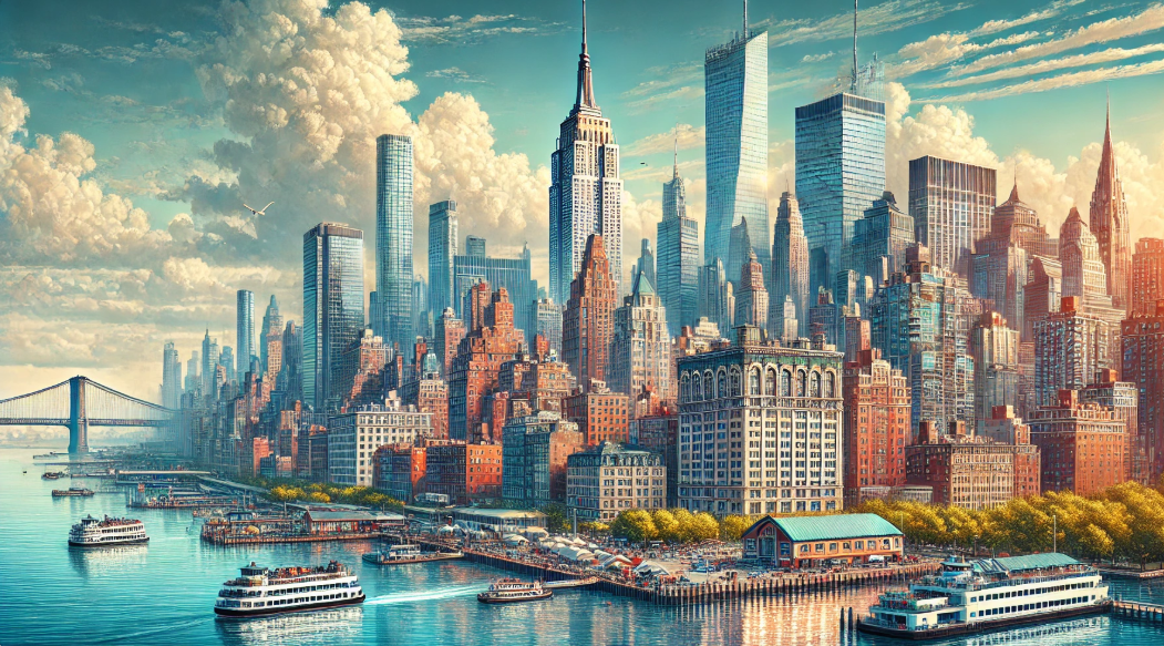 미국 뉴욕 맨해튼 도시 관련사진