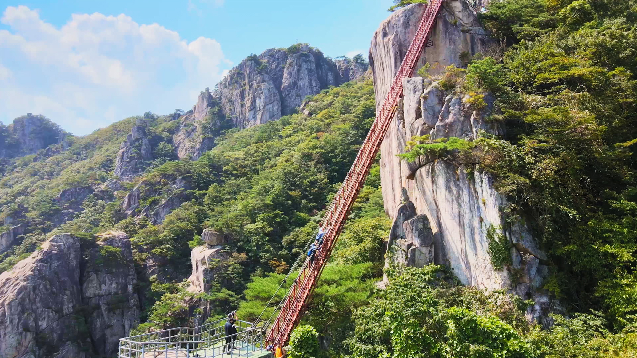 대둔산 등산코스 지도