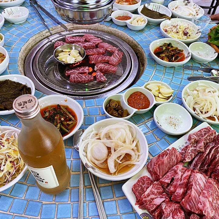 토요일은 밥이좋아 예산 덕산 스플라스 리솜 한우 양념 갈비 맛집 연탄불 구이 소고기 특수부위 갈매기살 예산10미 현지인 추천 토밥 좋아 방송정보