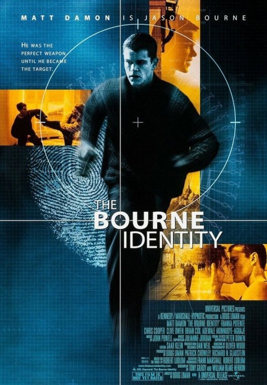 영화 '본 아이덴티티' 포스터