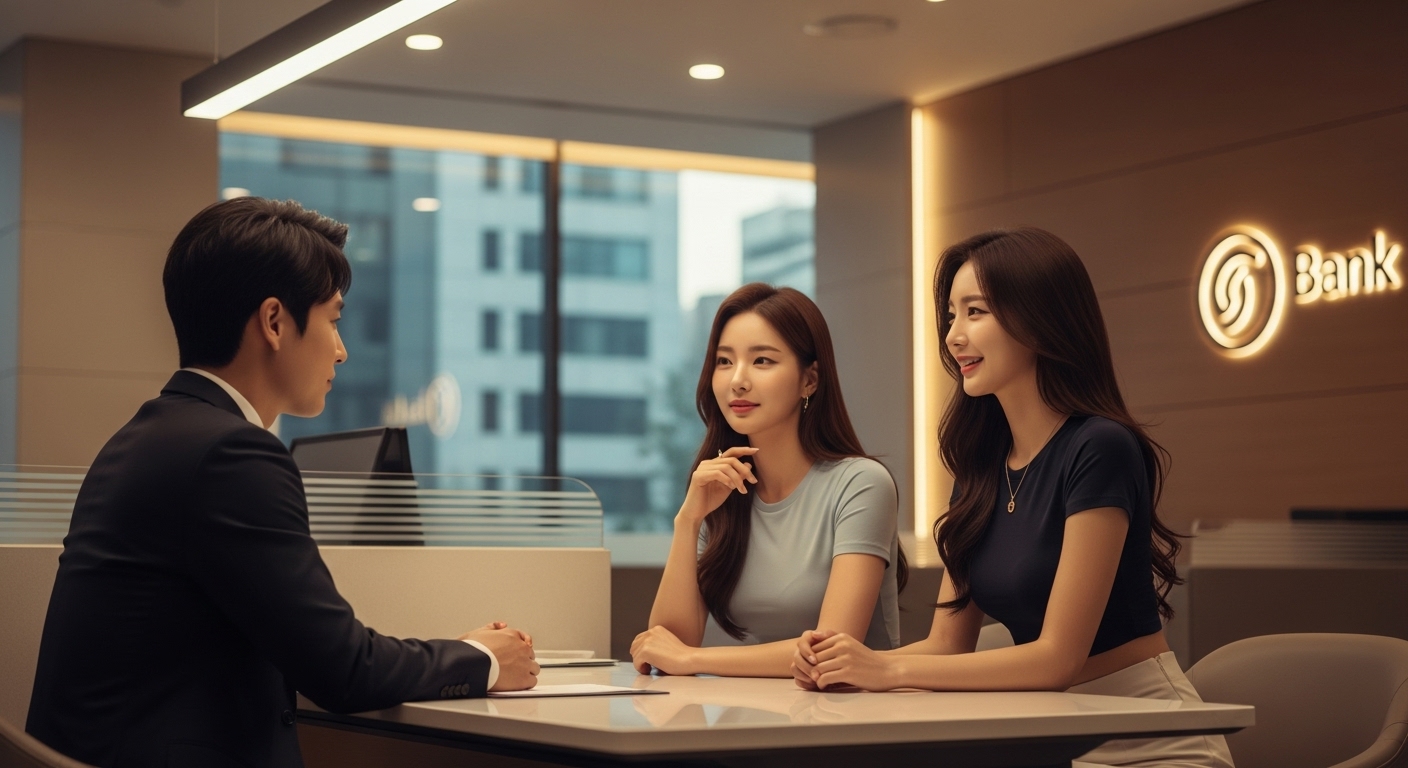 상담받는 여자들