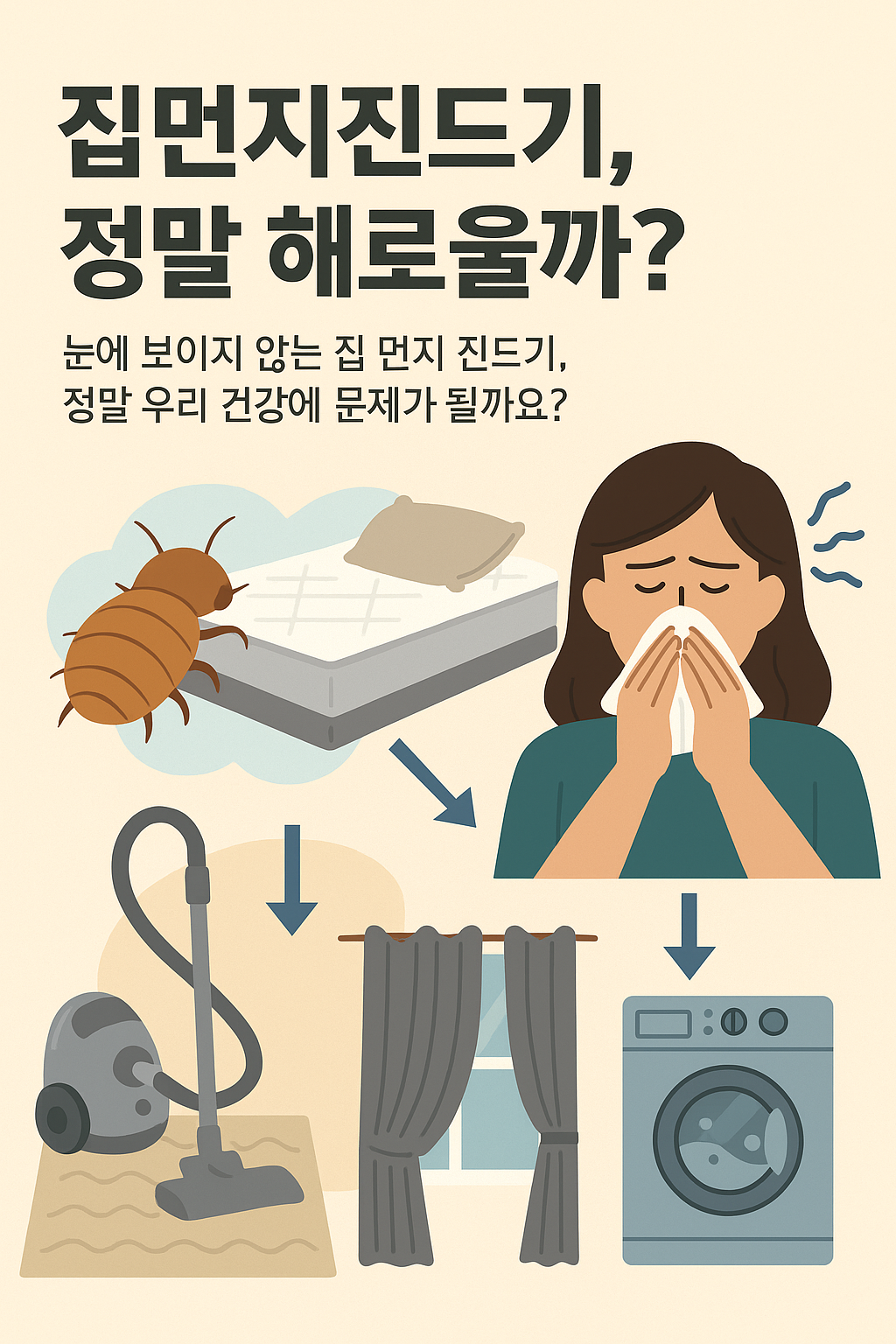 집먼지진드기, 정말 해로울까?
