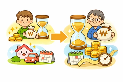 이자 총액과 상환 기간 관계 비교 예시10