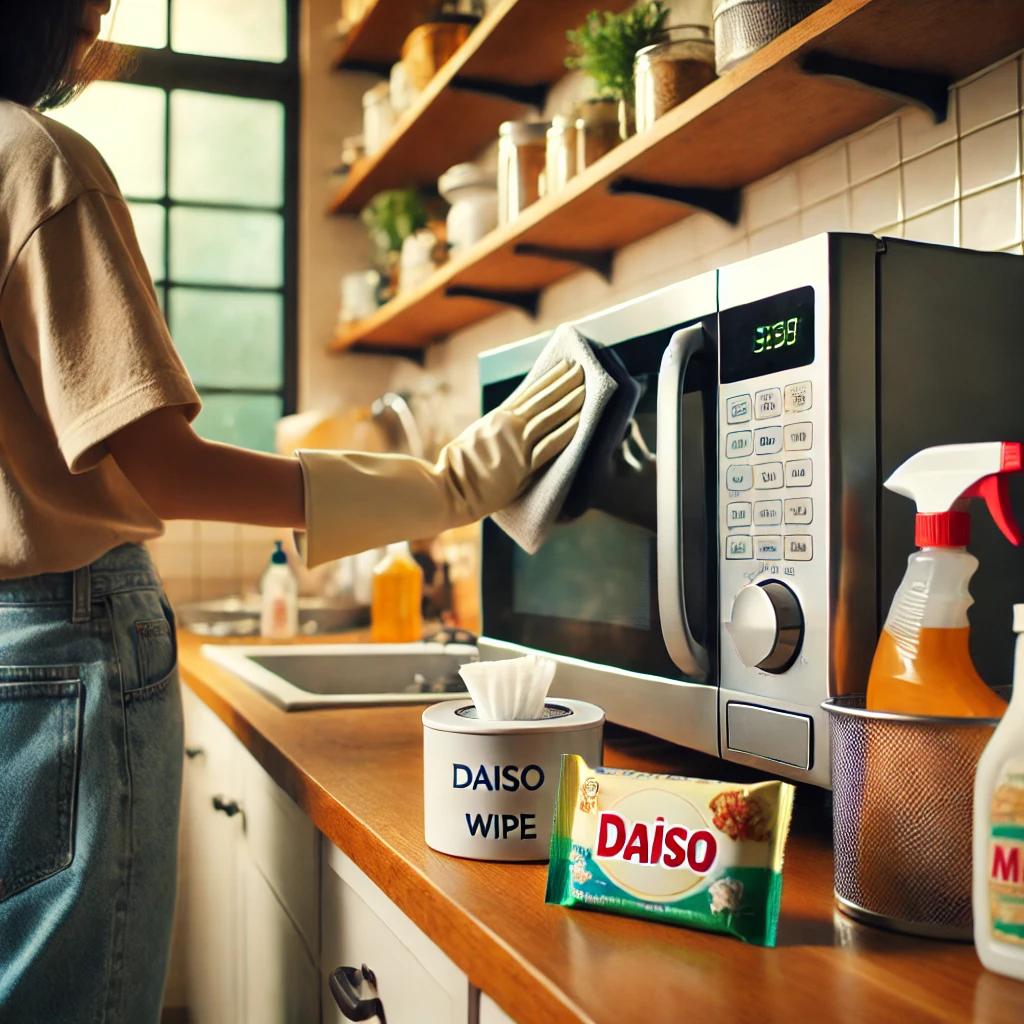 다이소 전자레인지 청소