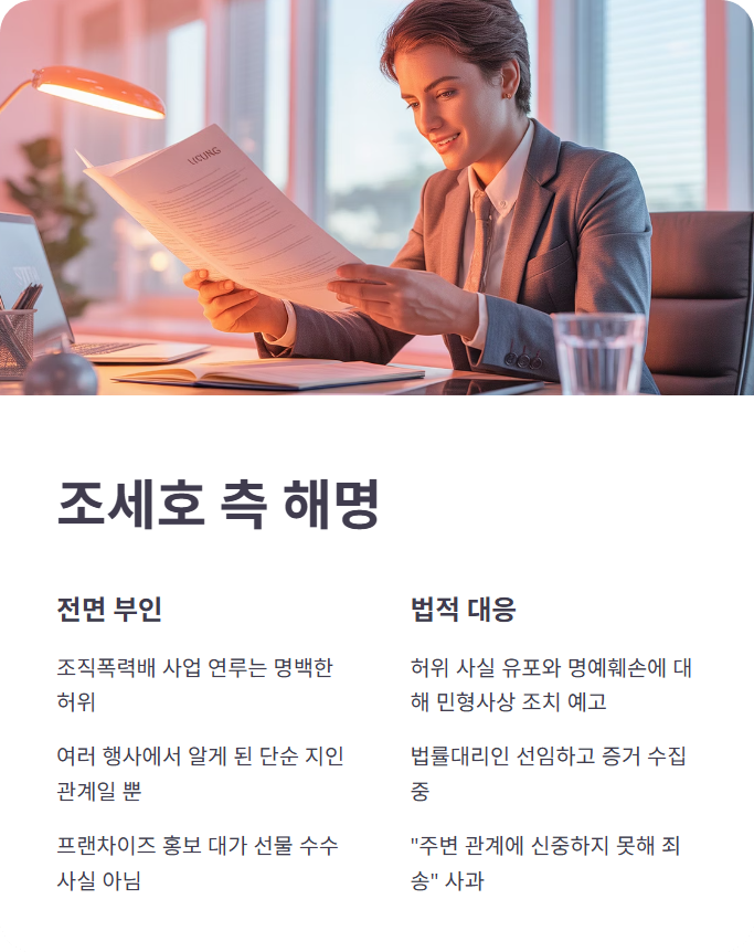 조세호 깡패&middot;조직 연루설과 예능 하차! 무슨 일이?