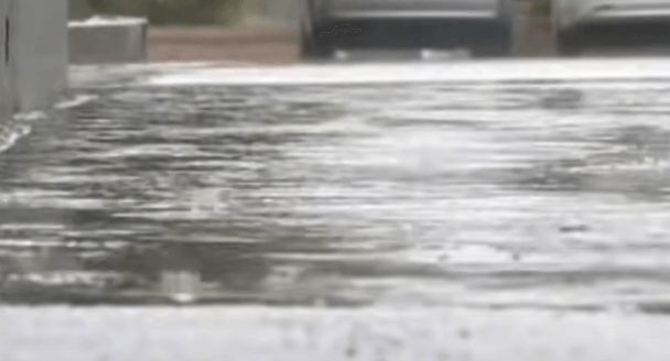 비가 내리는 장면