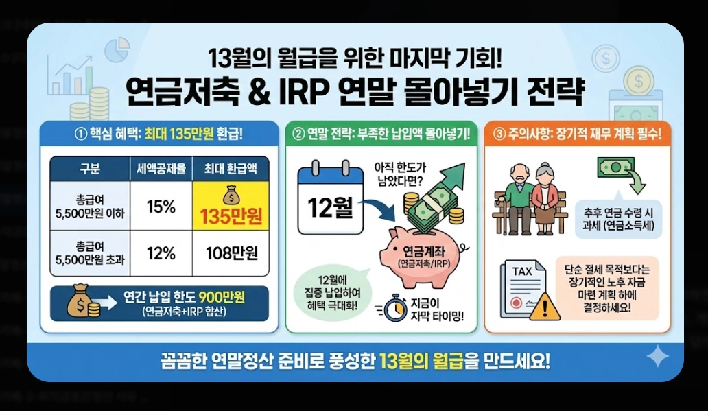 2026 연말정산계산기, 최대 170만원 환급 받는 방법