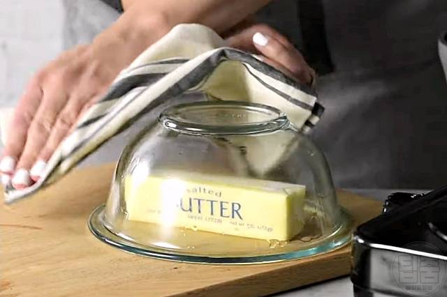 버터 녹이기 레스토랑 버터녹이는법 버터녹이는시간