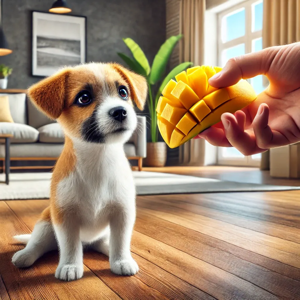 건강한 간식으로 사랑받는 강아지 망고 먹이기 가이드
