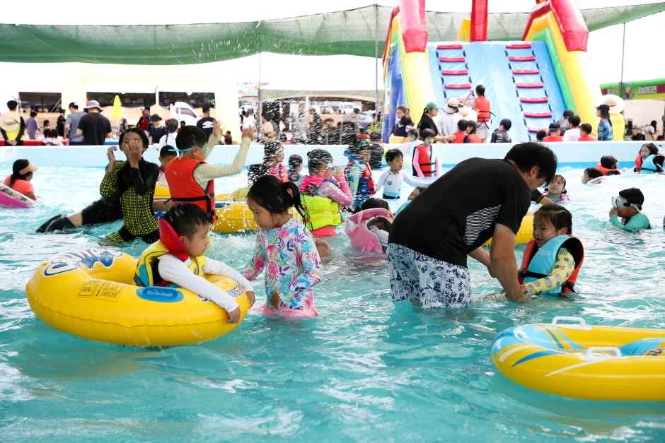 금산 삼계탕축제 물놀이