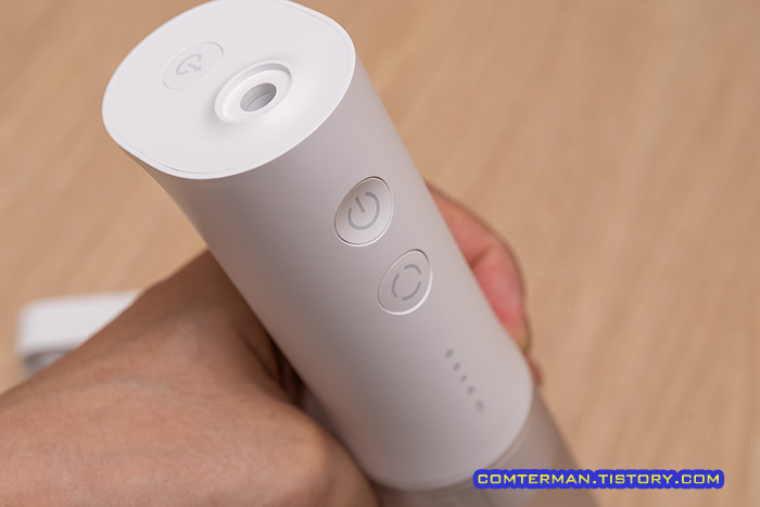 샤오미 구강세정기 MEO-701 버튼 구성