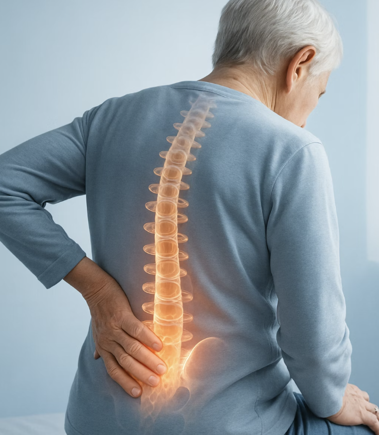 등과 허리에 나타나는 만성 통증