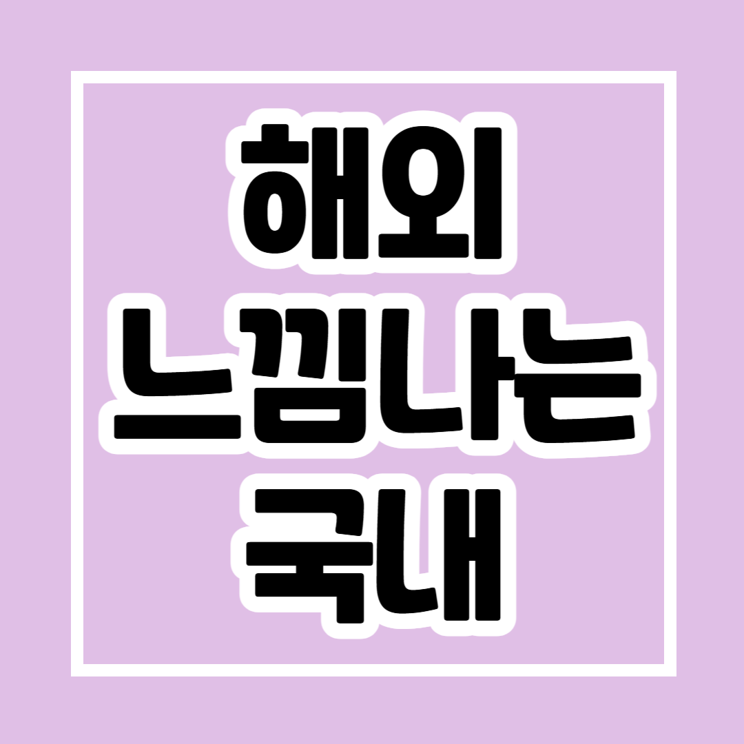 국내에서 즐기는 해외 감성 여행지 관련사진