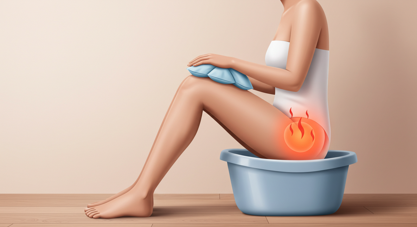 감염 징후, 좌욕