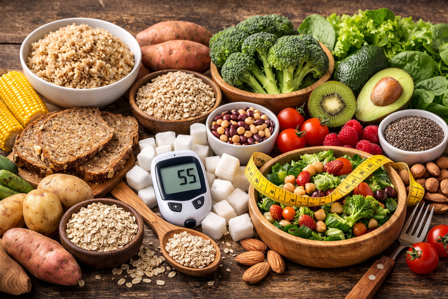 탄수화물과 섬유질의 찰떡궁합