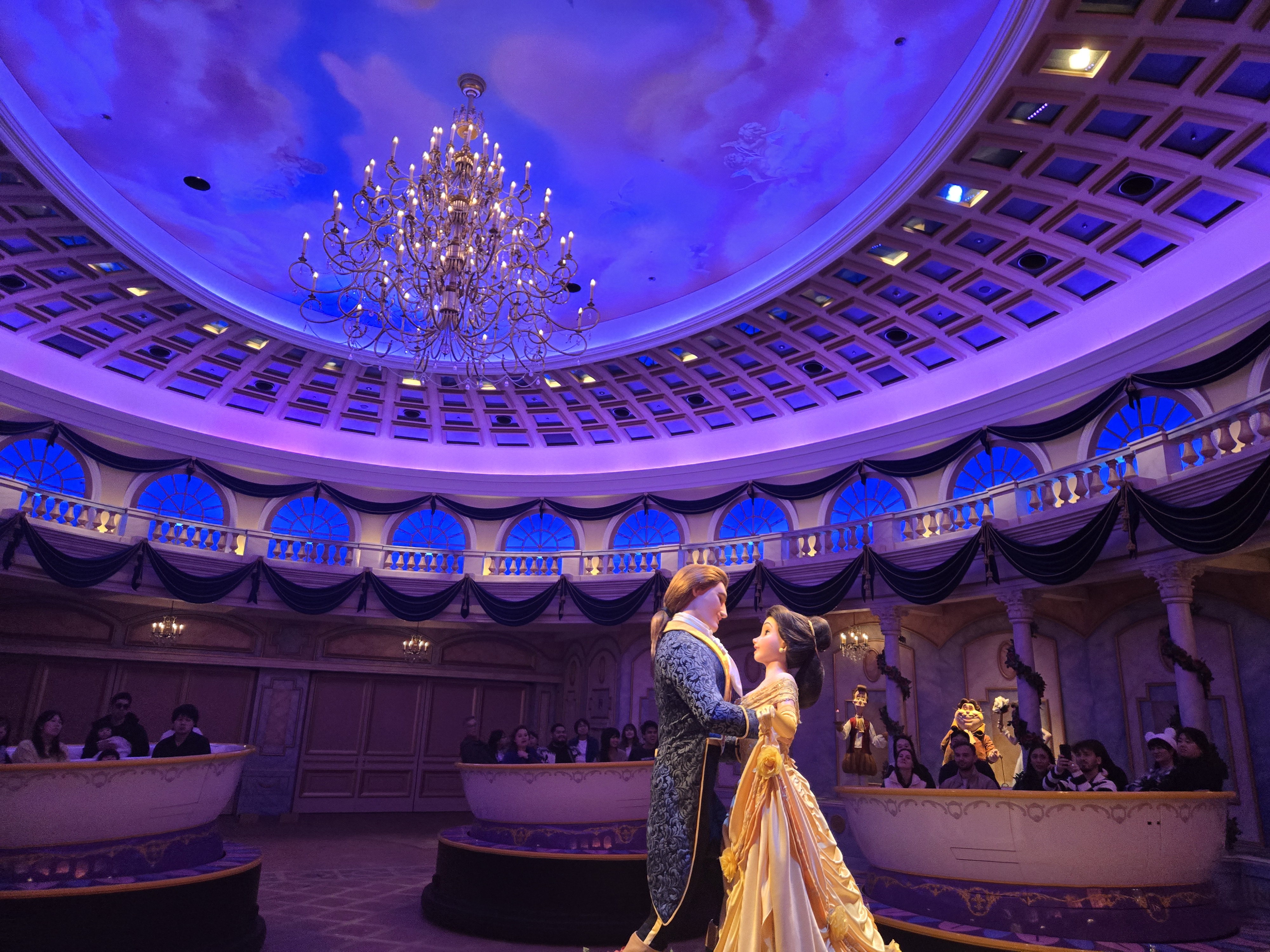 도쿄디즈니랜드 미녀와야수 마지막 장면