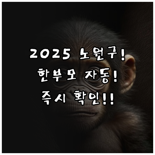 구청 동 주민센터 확인 2025 노원..