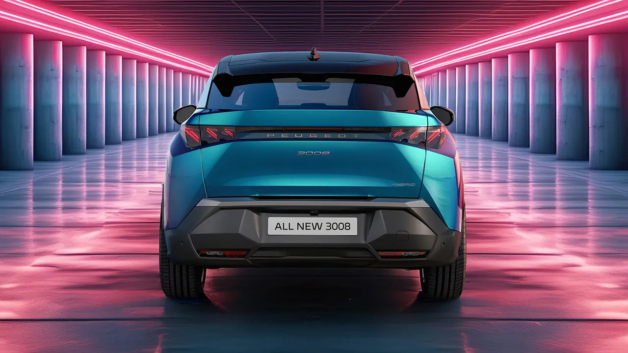 푸조 3008 하이브리드 차량 이미지