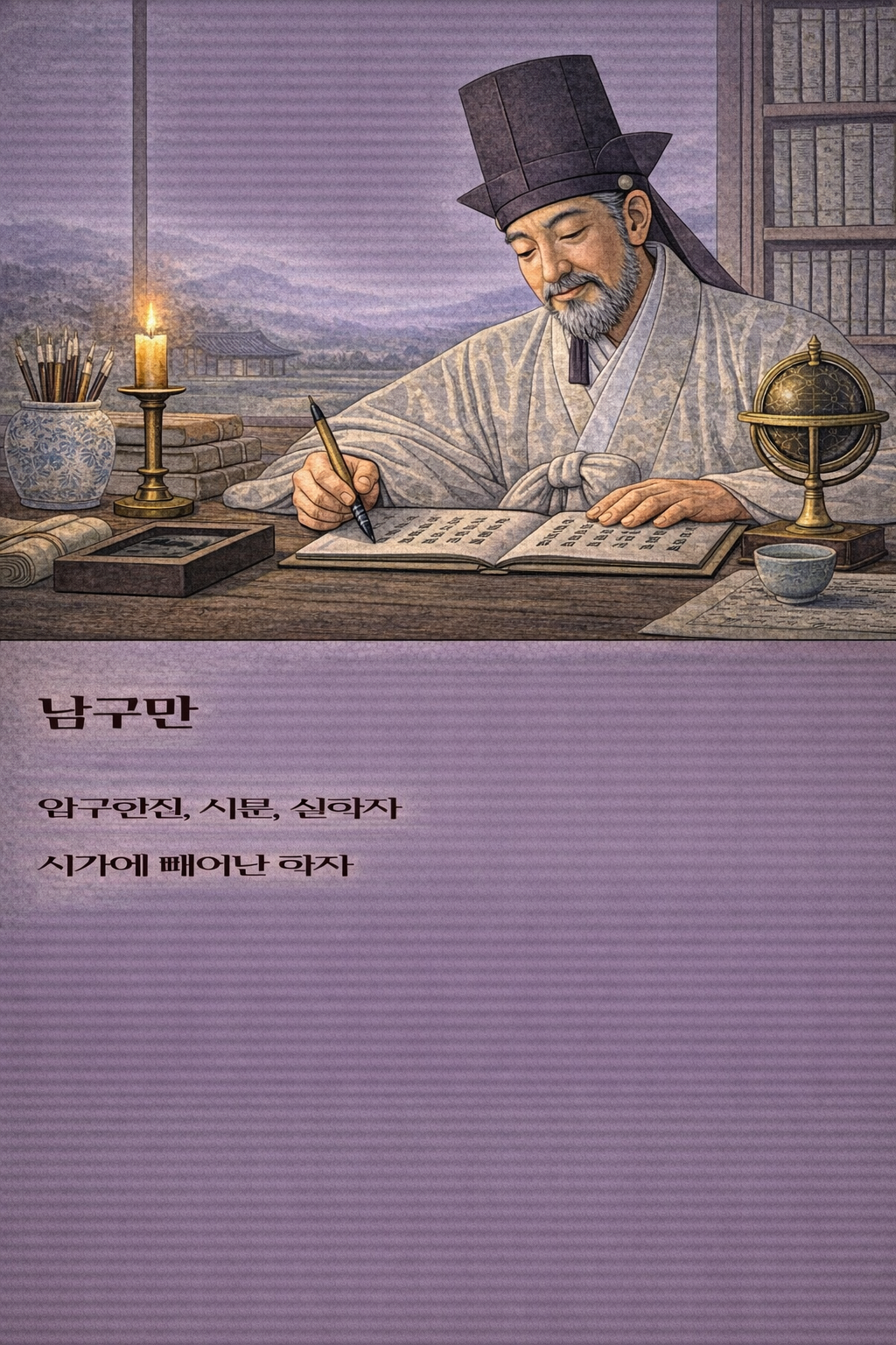 남구만 작가