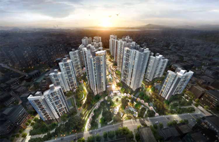 방배5구역 디에이치 방배 조감도