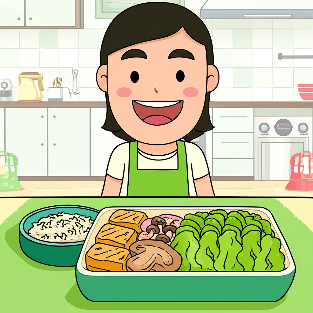 다이어트 도시락 포만감 높이는 식재료..