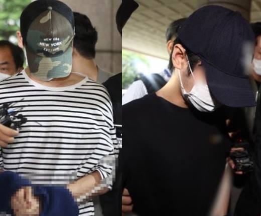 살인한-혐의를-받는-안-모-씨,-김-모-씨-사진입니다.