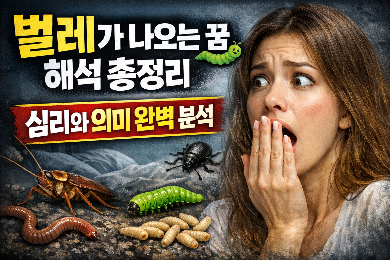 벌레가 나오는 꿈