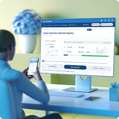 연말정산 환급금 조회 이미지