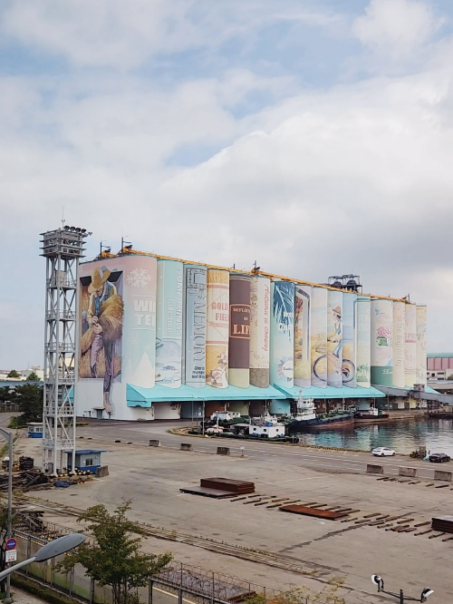 월미바다열차-벽화