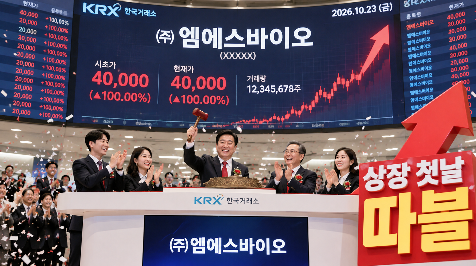엠에스바이오 주가, 상장 첫날 따블 이후 지금 사야 할까?