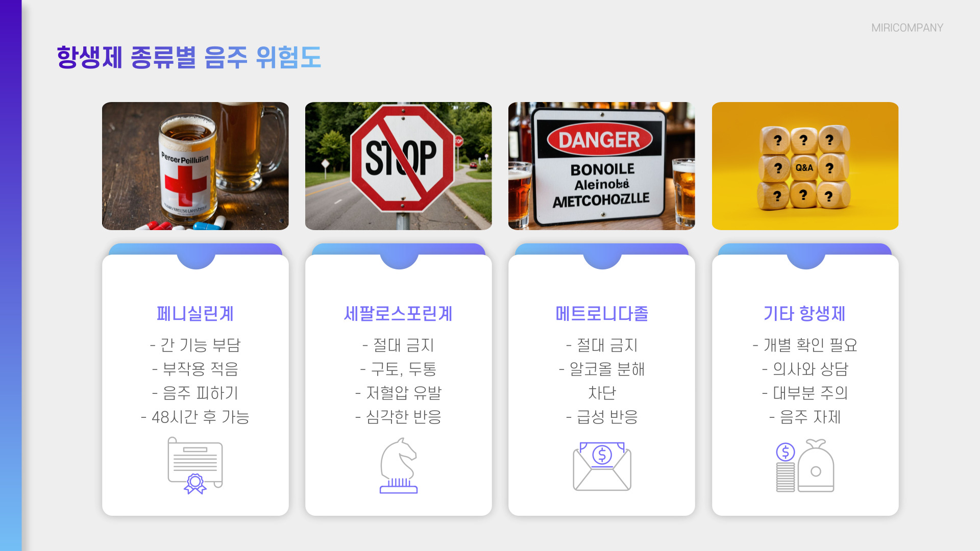 항생제 먹고 12시간 후 술